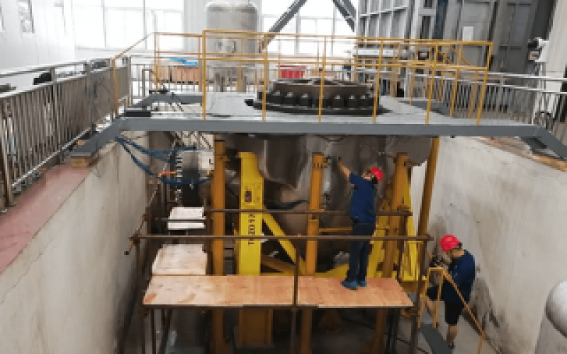 防城港“华龙一号”示范项目首台主泵泵壳水压试验顺利完成