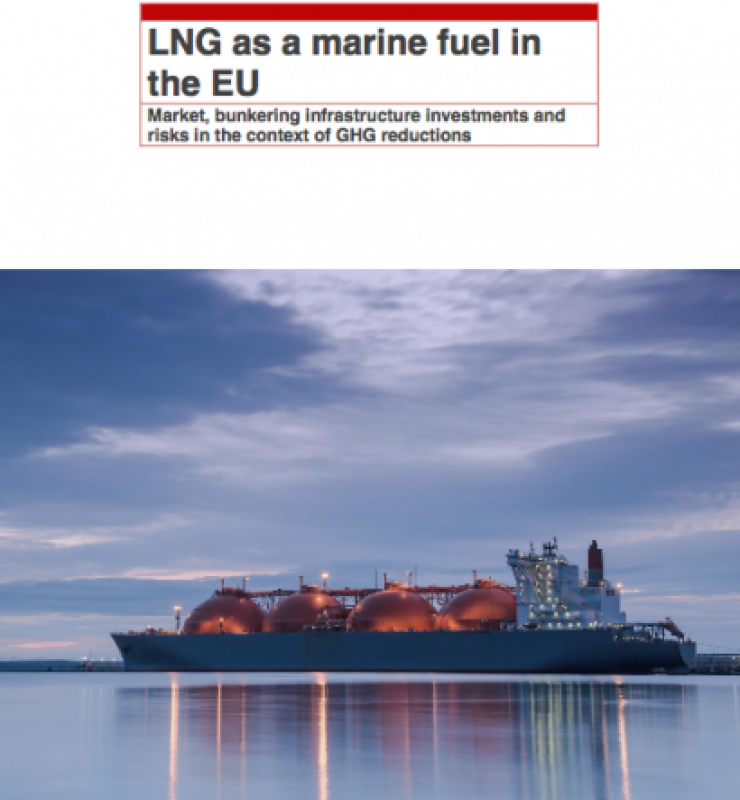 欧洲海运中的天然气 22亿美元的碳排放量仅减少6％