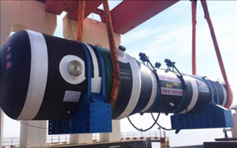 田湾5号机组首台蒸汽发生器成功发运