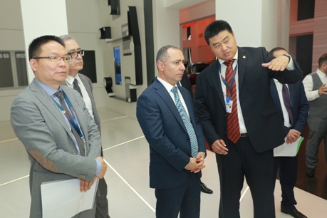 亚美尼亚能源基础设施及自然资源部来访汉能