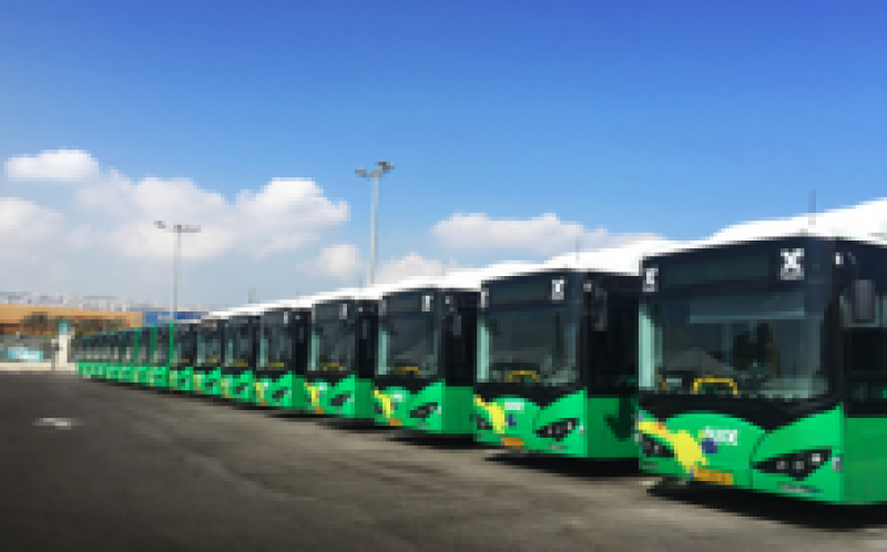 比亚迪将电动公交车送往耶路撒冷