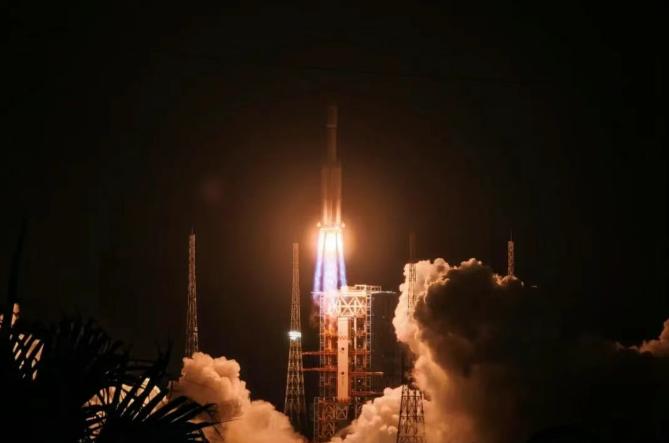 天舟九号货运飞船发射任务取得圆满成功